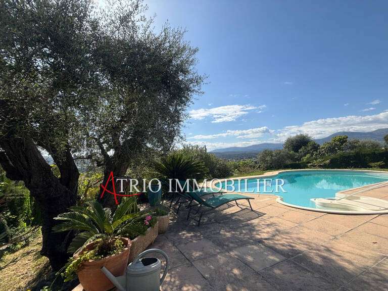 Villa d''architecte - Vue dégagée & cadre privilégié - Cagnes- — photo 1