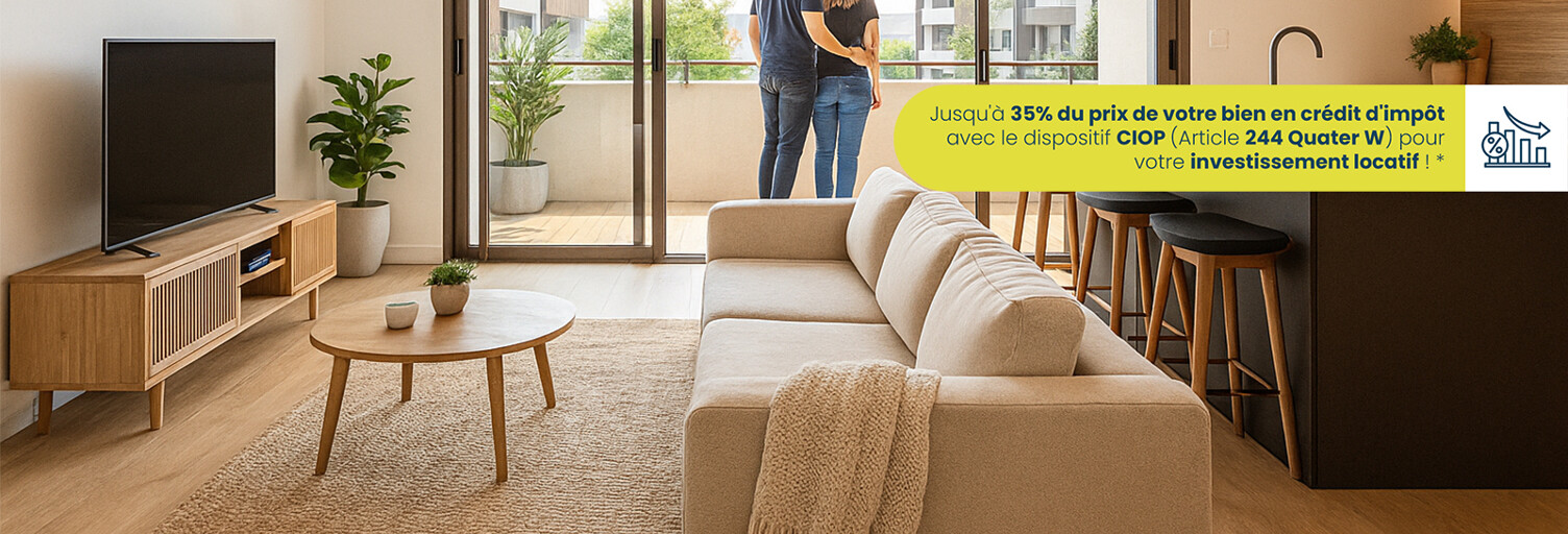 Appartement neuf T3, T4 Pièce 60 à 75 m² à vendre à Saint-Paul (97460)