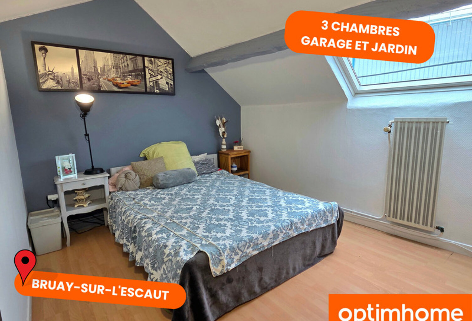 Bruay‑sur‑l’Escaut – Maison 83,3 m² – Jardin – Garage 28 m² – Tram à 3 min — photo 1