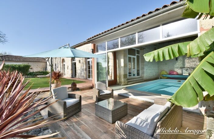 Propriete à vendre 11 pièces LACEPEDE (47) — photo 4