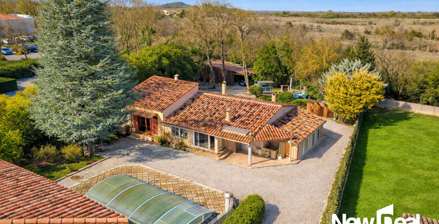 CALLIAN_ Opportunité investisseur, Vente en viager occupé sans rente  Zone UF _ Maison 118m² sur une parcelle de 1547m² — photo 1