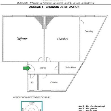 Appartement 2 pièces 1500 €