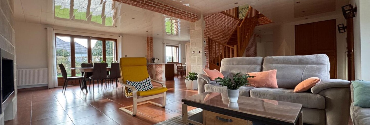 Maison 6 Pièces 203 m² à vendre à Petit-Caux (76630)