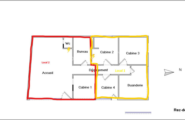 Local commercial en rdc de 43,18 m² proche centre ville Berre l'Etang — photo 4