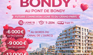 Appartement 1 Pièce 38 m² à vendre à Bondy (93140)