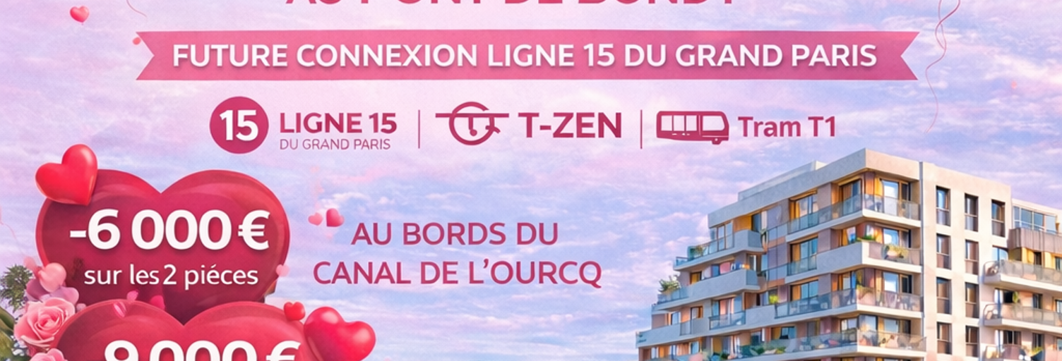 Appartement 4 Pièces 116 m² à vendre à Bondy (93140)