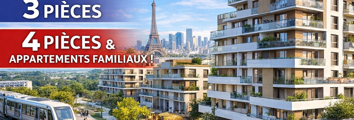 Appartement 2 Pièces 63 m² à vendre à Drancy (93700)