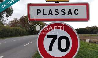 Terrain  970 m² à vendre à Plassac (17240)