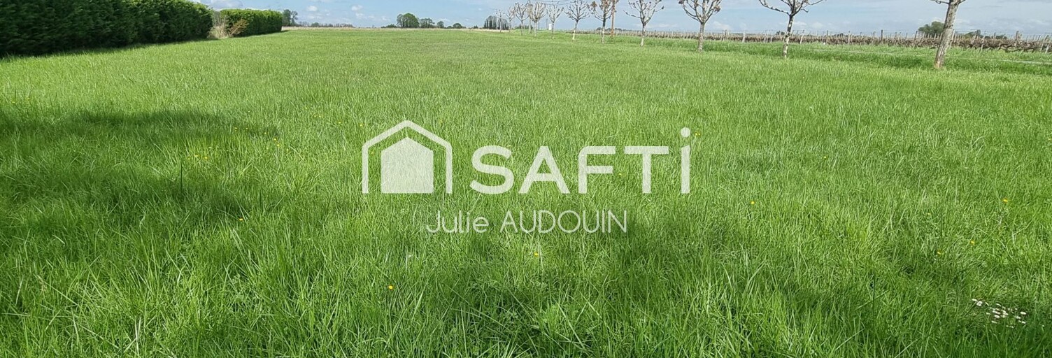 Terrain  1042 m² à vendre à Mons (17160)