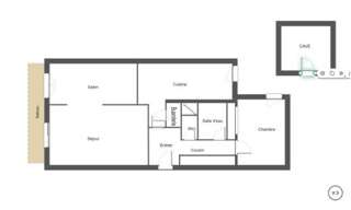 Appartement 3 Pièces 66 m² à vendre à Clermont-Ferrand (63100)