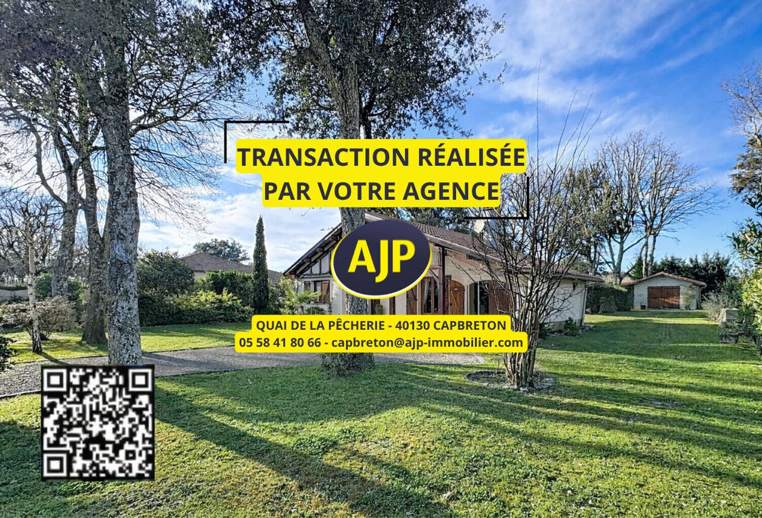 AZUR - MAISON AVEC GARAGE ET DEPENDANCE SUR 1600m² TERRAIN — photo 1