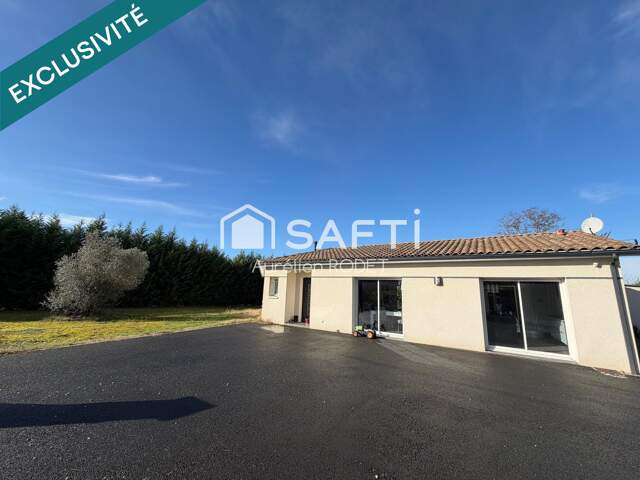Plain-pied avec piscine aux portes d'Eymet — photo du bien
