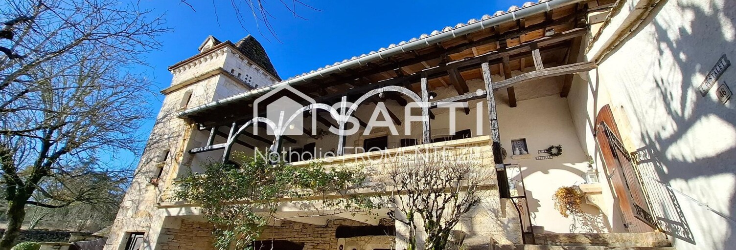 Maison 8 Pièces 220 m² à vendre à Aujols (46090)