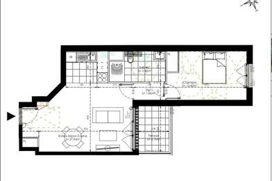 Appartement 2 pièces 248500 €