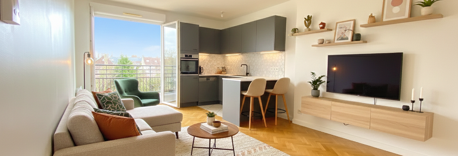 Appartement 3 Pièces 59 m² à vendre à Sartrouville (78500)