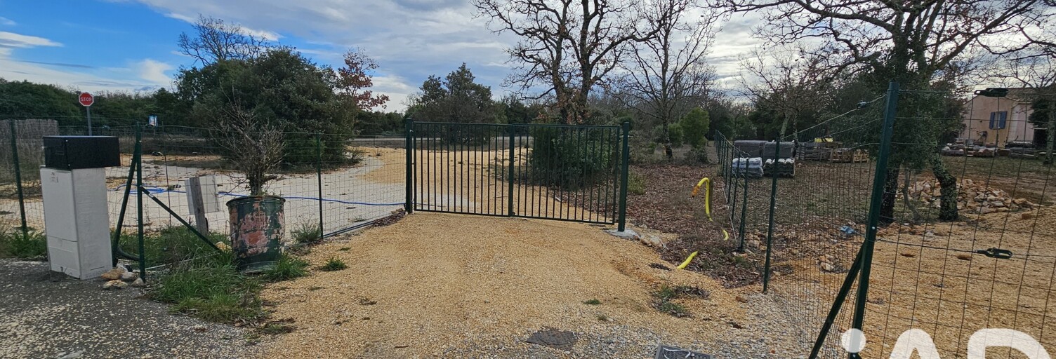 Terrain  434 m² à vendre à Méjannes-le-Clap (30430)