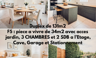 Appartement 5 Pièces 130 m² à vendre à Marly (57155)