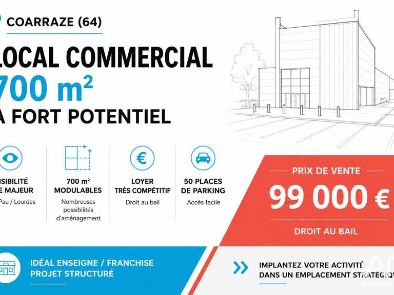 Vente Local d'activités 700 m&sup2; — photo 1