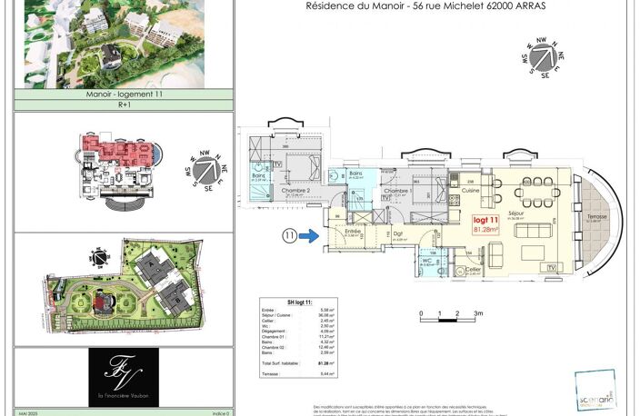Vente Appartement 3 pièces — photo 2