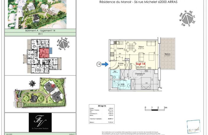 Vente Appartement 2 pièces — photo 2