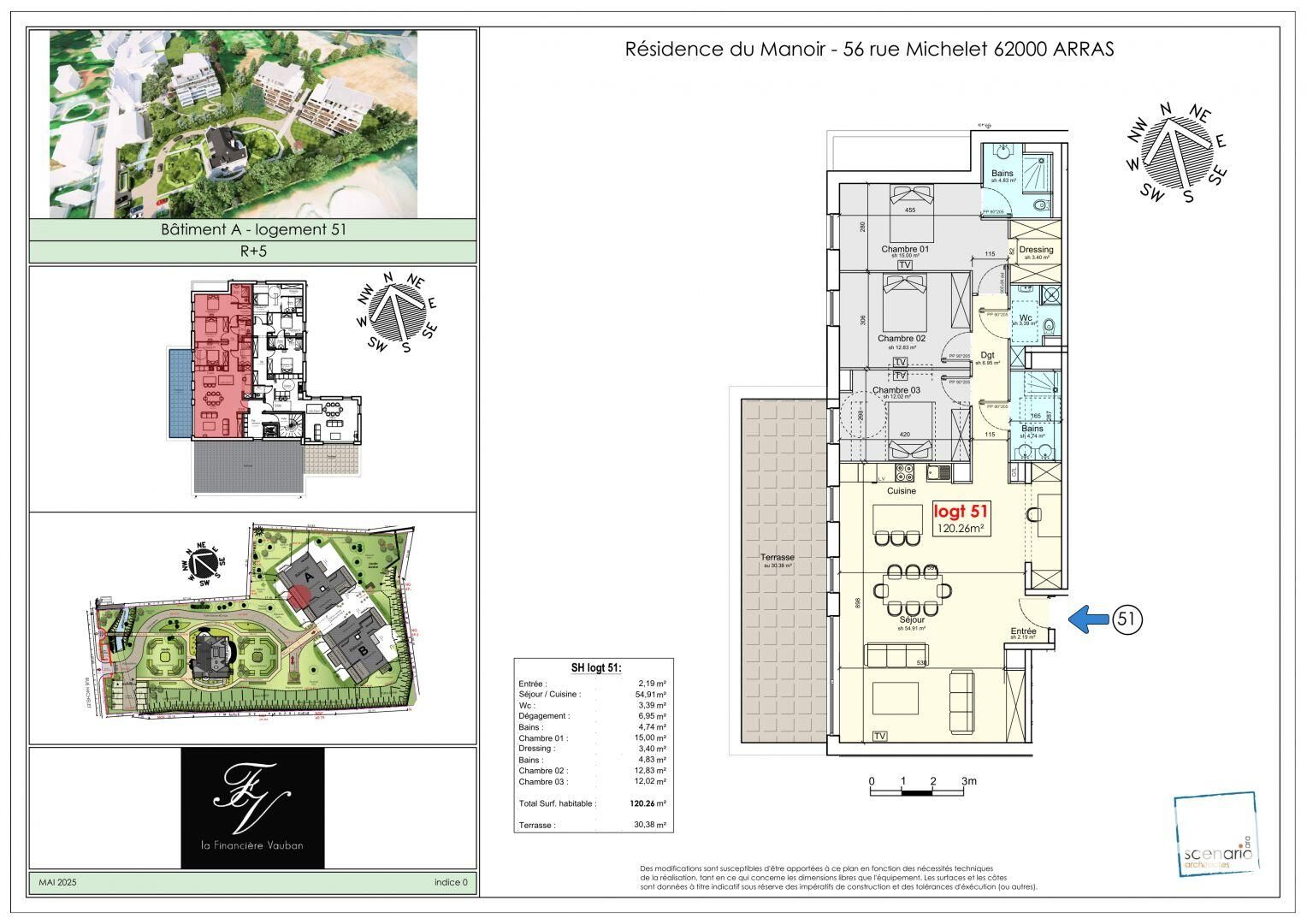 Vente Appartement 4 pièces - Photo 2