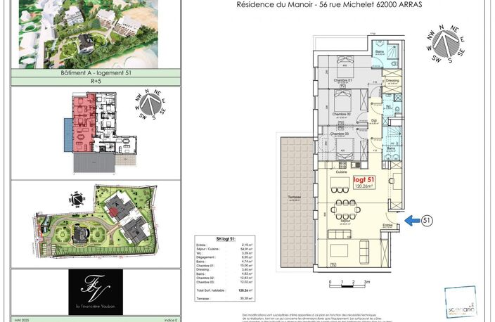 Vente Appartement 4 pièces — photo 2