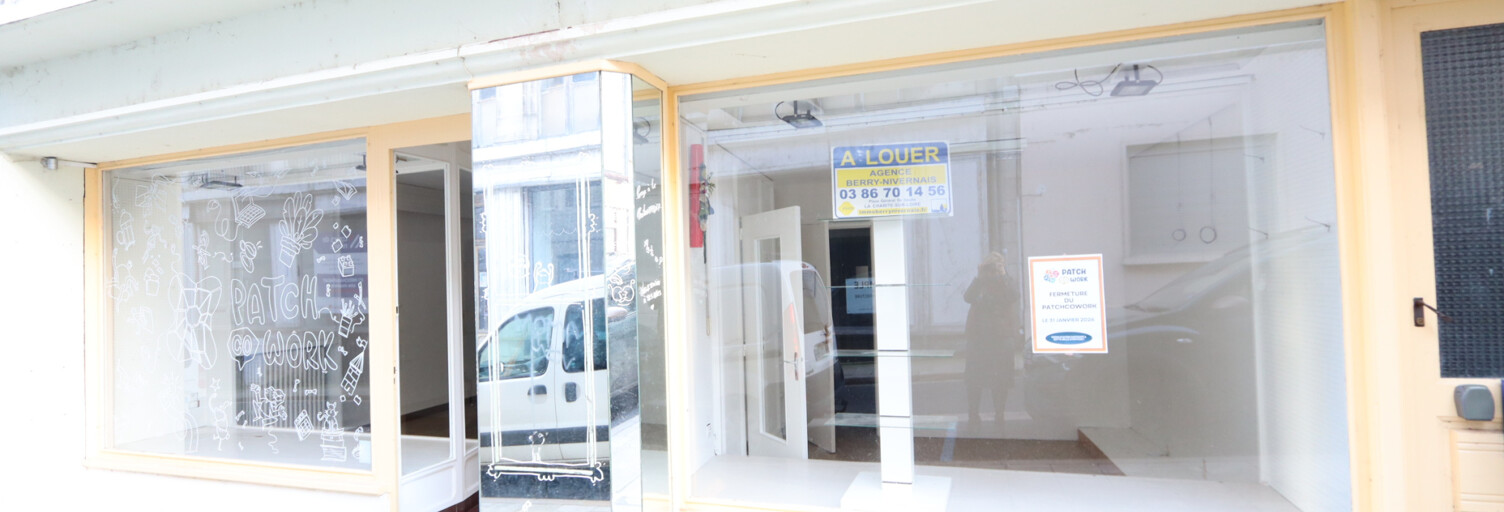 Commerce  55 m² à louer à La Charité-sur-Loire (58400)