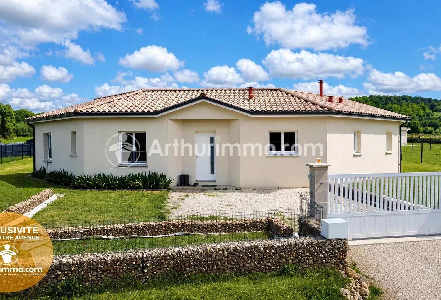 Maison 4 pièces – 3 chambres – Plain-pied récent 2023 — photo 1