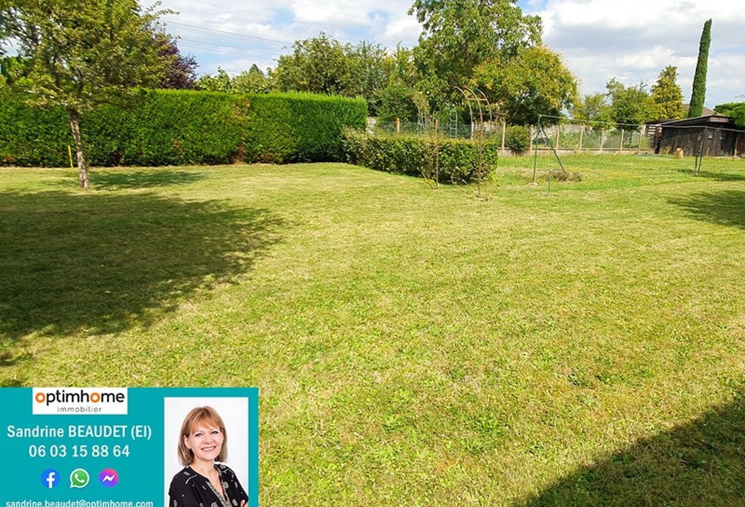 Terrain 450m2 à Lèves — photo 1