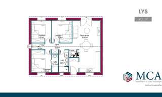 Maison 4 Pièces 70 m² à vendre à Écoyeux (17770)