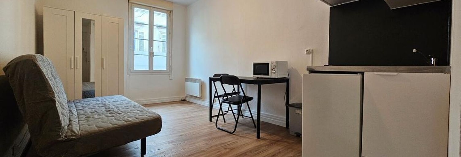 Appartement 1 Pièce 19 m² à louer à Libourne (33500)