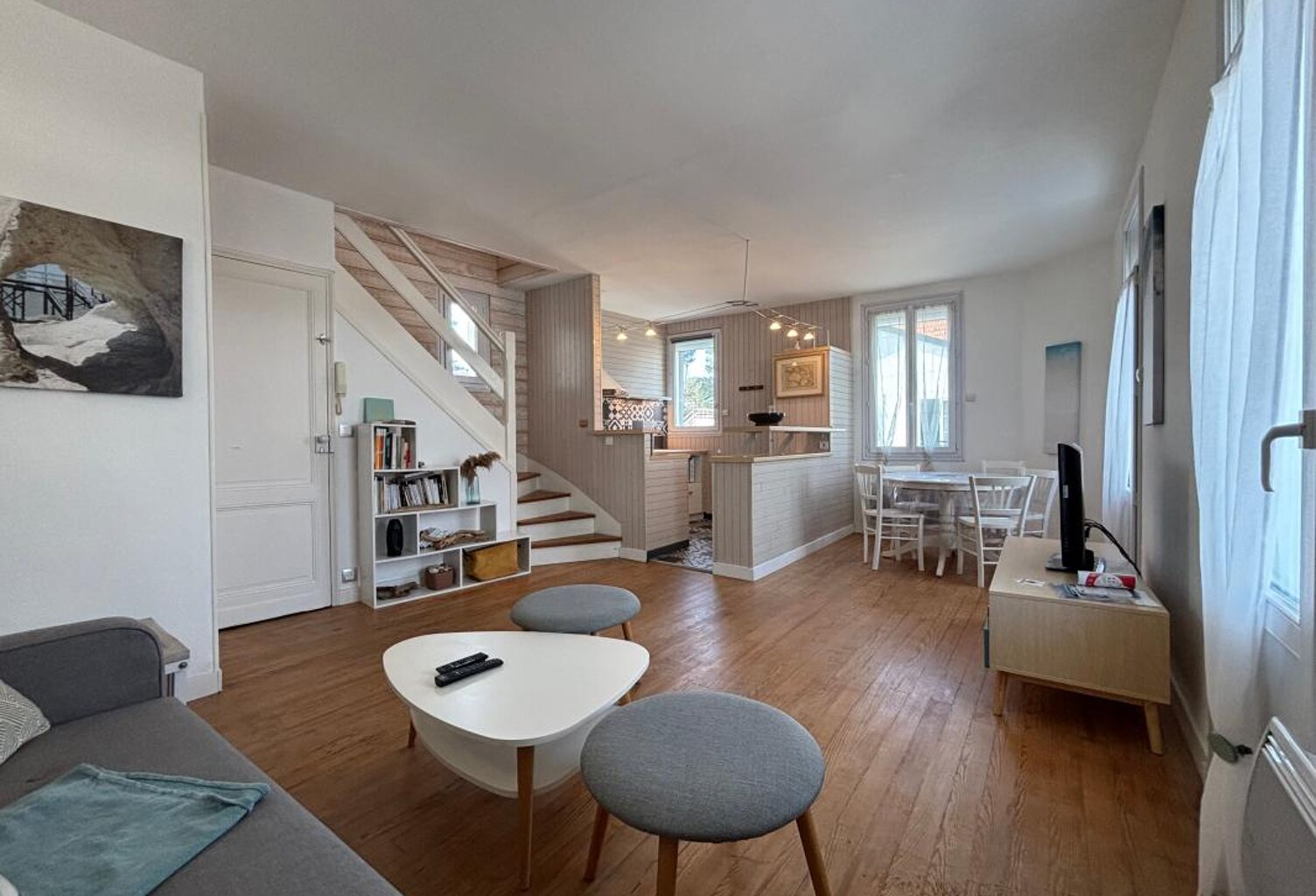 Très bel appartement en duplex au cœur du Centre Ville et 100 m Plage — photo 1