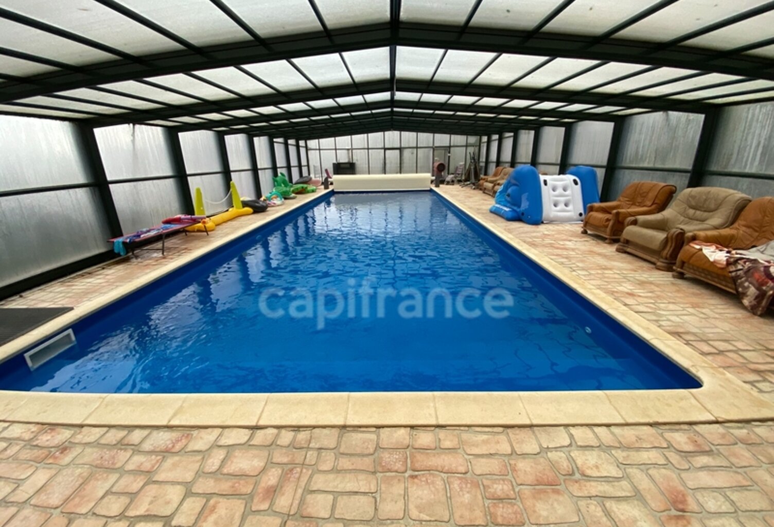 Maison de caractère avec piscine couverte – Deux habitations indépendantes – Thérines (Oise)-Proximité de Gerberoy — photo 1