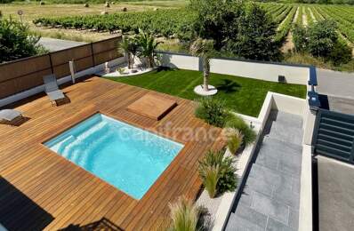 HERAULT (34), VENDUE MEUBLÉE, VILLA CONTEMPORAINE P4, PRESTATIONS HAUT DE GAMME, PISCINE, SECTEUR CALME — photo du bien
