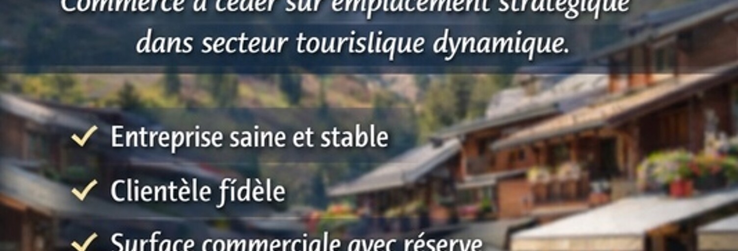 Commerce  136 m² à vendre à Bourg-Saint-Maurice (73700)