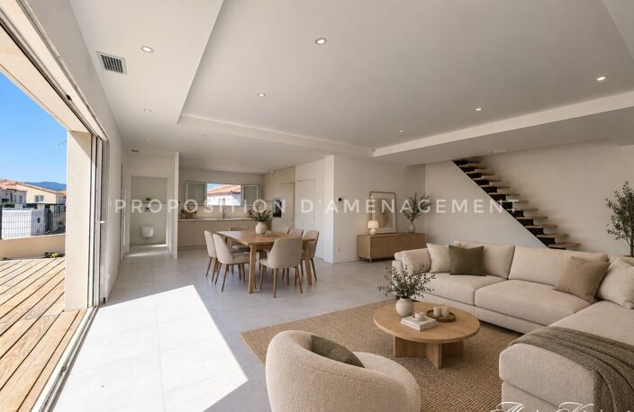 A VENDRE - Maison - 156m² - T6 - 4 chambres - Garage - Terrasse, jardin et piscine - CESSENON-SUR-ORB (34) — photo 3