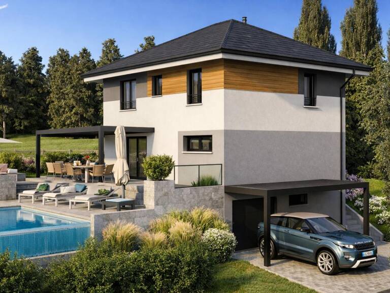 Maison neuve ARTIS sur terrain avec vue — photo 1