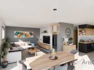 Maison neuve ARTIS sur terrain avec vue — photo 2