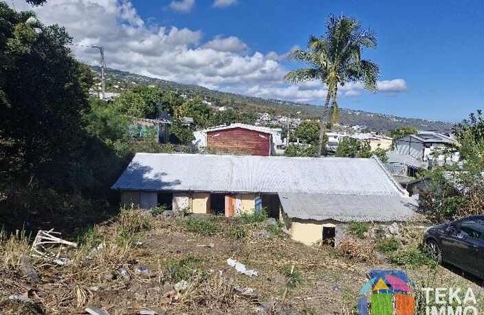 À VENDRE – Terrain 557 m² + Maison à démolir ou rénover – Plaine Saint-Paul – Vue Mer — photo 2