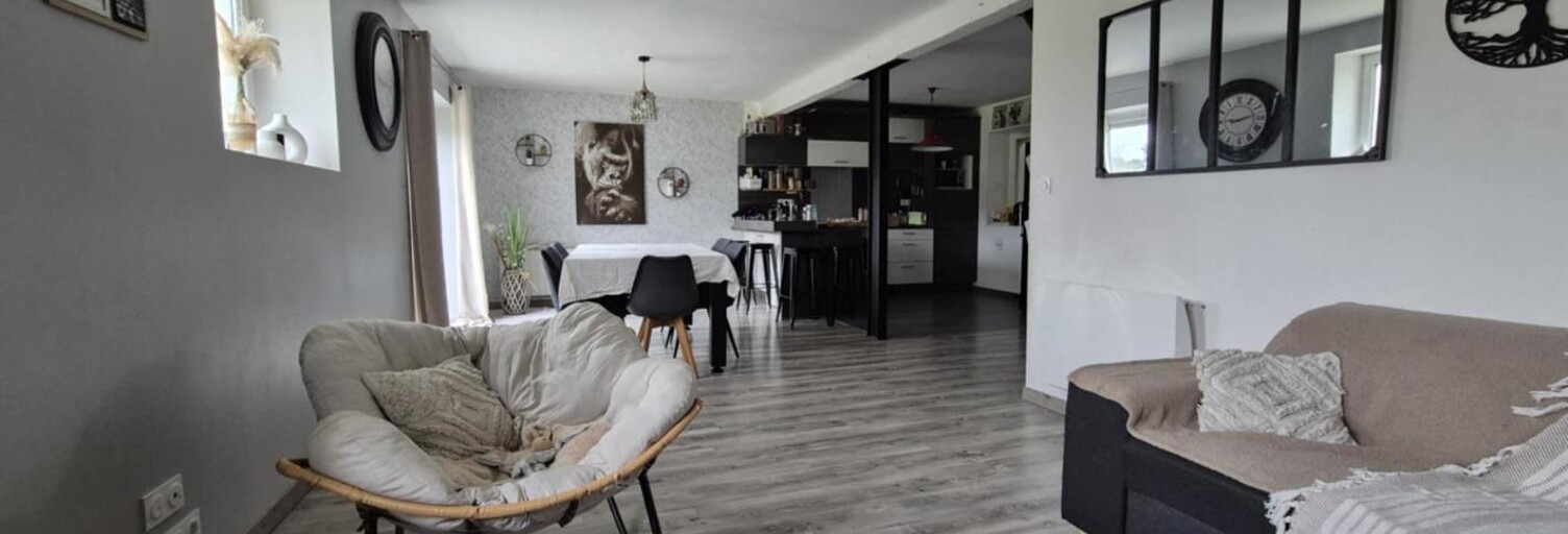 Maison 5 Pièces 107 m² à vendre à Saint-Vincent-sur-Oust (56350)