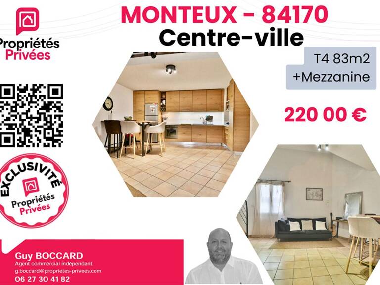 Appartement Monteux 4 pièce(s) 83.89 m2 — photo 1