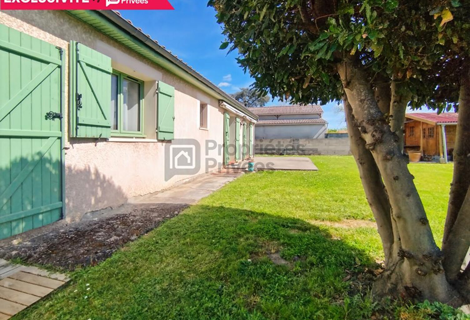 Maison de plain-pied de 120 m², 3 chambres terrain 1360 m² à Roques (31120) — photo 1
