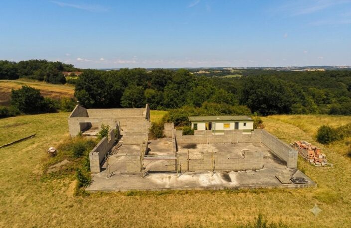 Maison en cours de construction proche Marciac sur 1,17 hectare — photo 2
