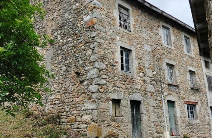 Celles sur Durolle (63250) Ensemble immobilier Maison (+/-160m2) + grange (+/- 270m2) + terrain constructible (+/-3500m2) — photo 3