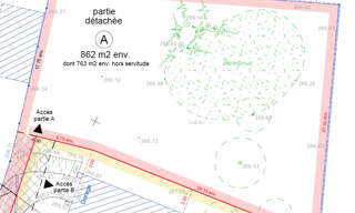 Terrain  862 m² à vendre à Brindas (69126)