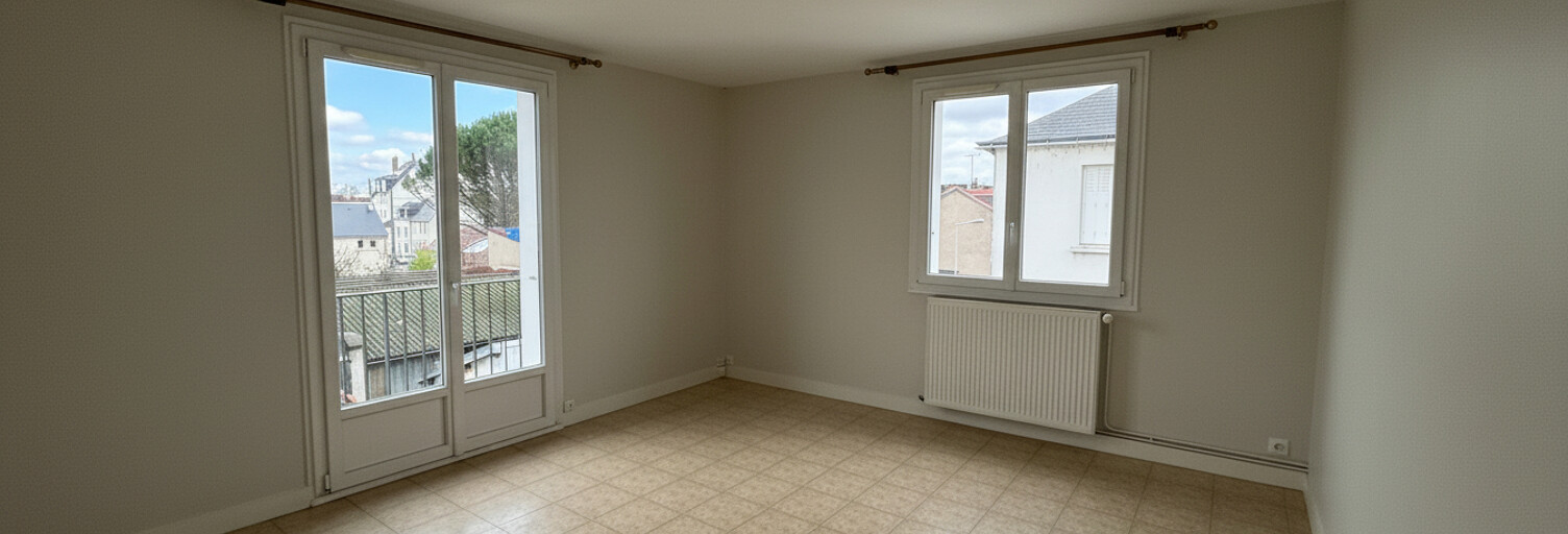 Appartement 3 Pièces 56 m² à louer à Tours (37000)
