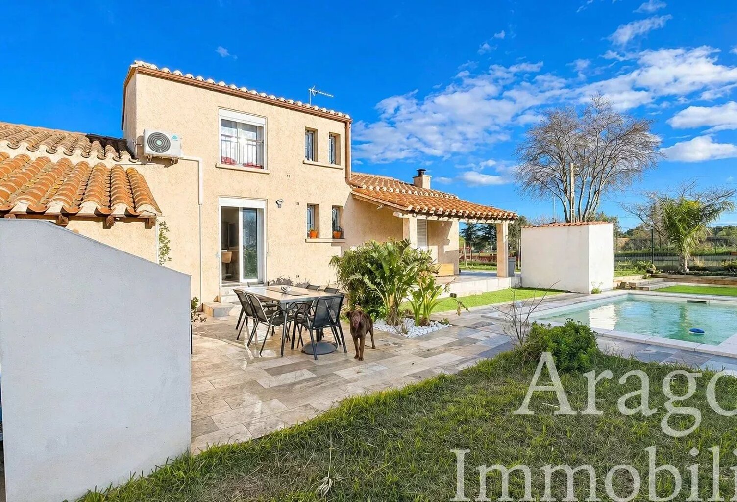 VILLA 4 FACES A VENDRE SALSES LE CHATEAU — photo 1