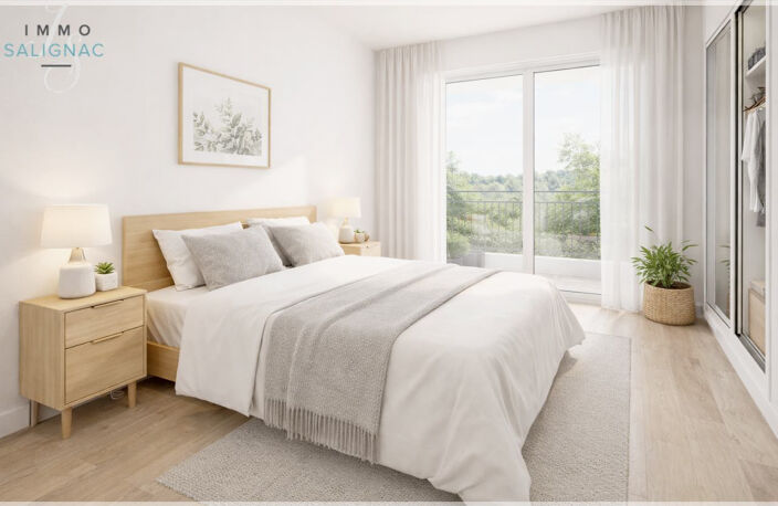 T2 neuf avec grand balcon   Écoquartier nouvelle génération — photo 3