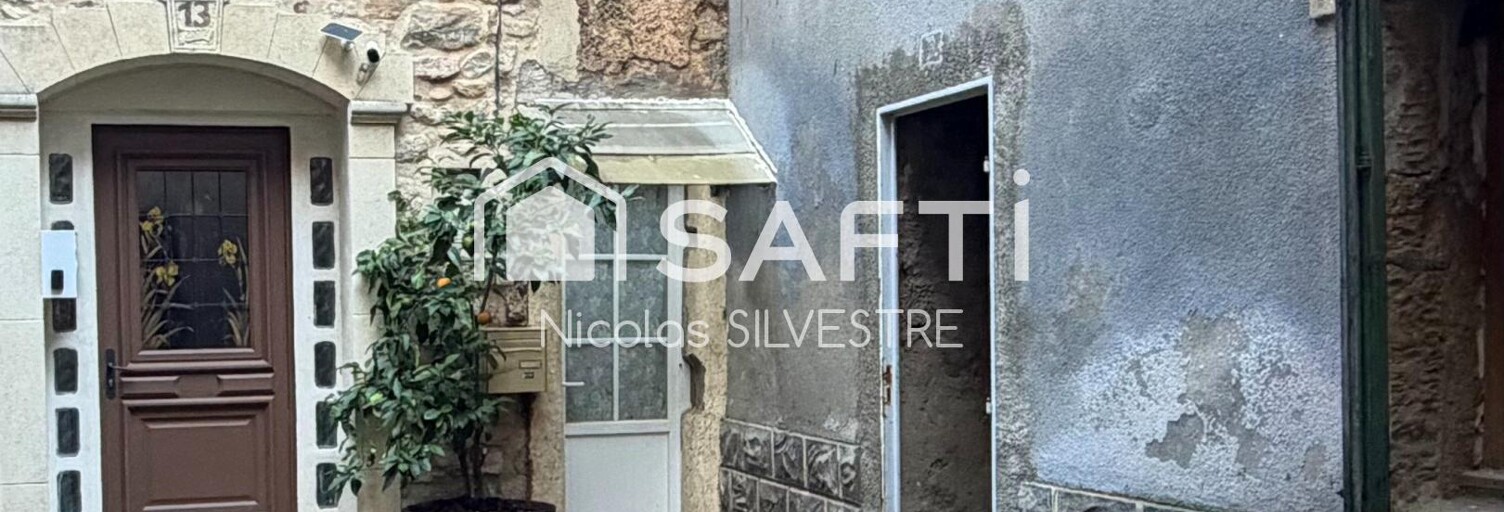 Maison 2 Pièces 40 m² à vendre à Cruzy (34310)