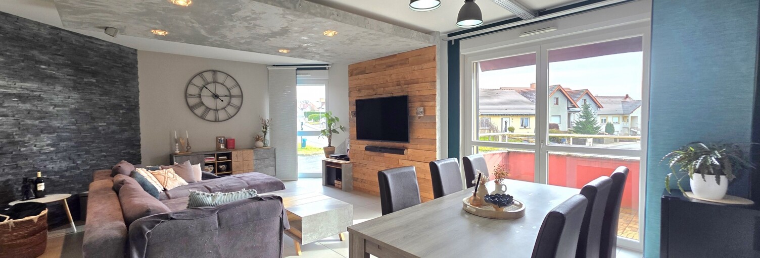 Appartement 3 Pièces 99 m² à vendre à Rouhling (57520)